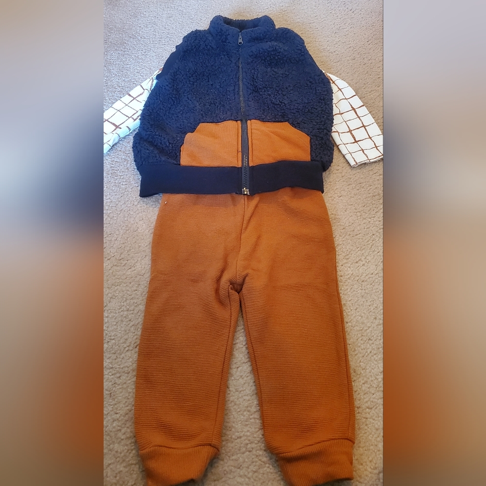 Baby Boy Sherpa Set - Petit Lem